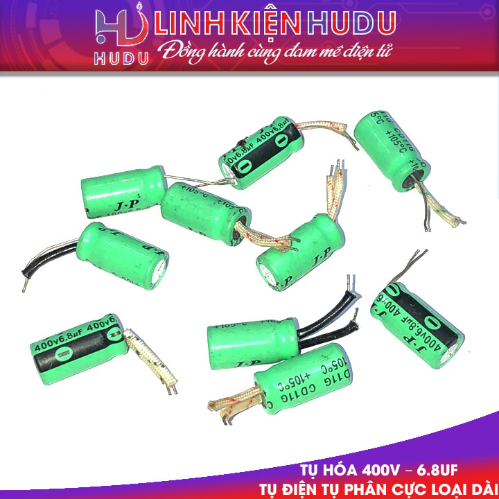 Tụ hóa 400V – 6.8UF loại dài