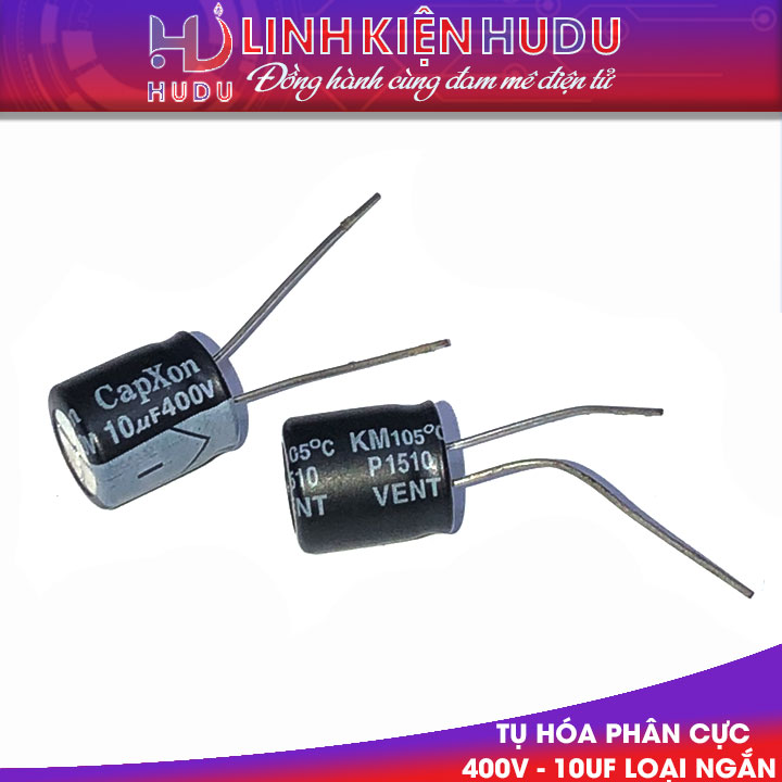 Tụ hóa 400V - 10UF loại ngắn
