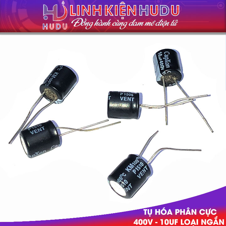 Tụ hóa 400V - 10UF loại ngắn