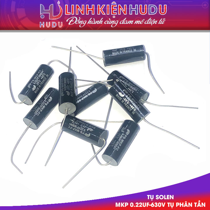Tụ Solen MKP 0.22uF-630V