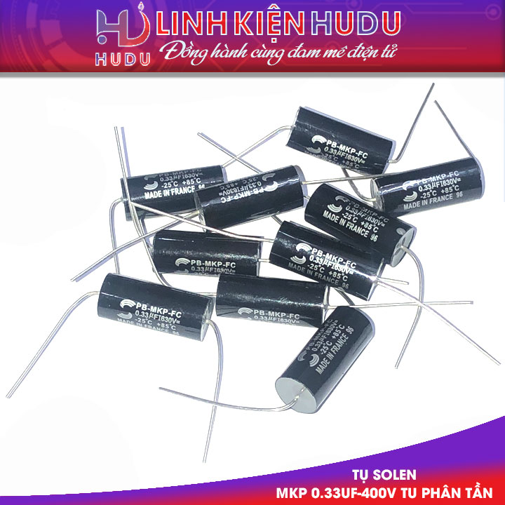 Tụ Solen MKP 0.33uF-400V