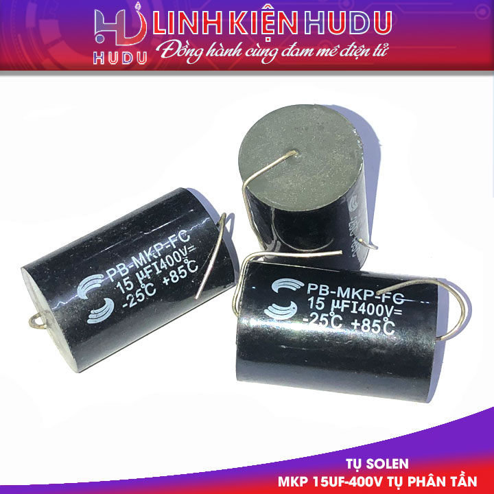 Tụ Solen MKP 15uF-400V