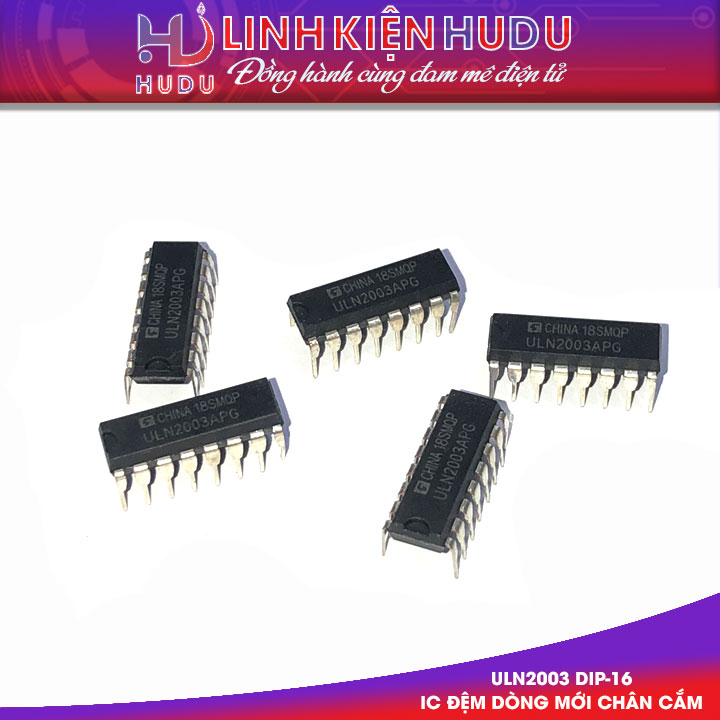 ULN2003 DIP-16 mới chân cắm