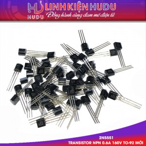 TRANSISTOR NPN CẮM NPN 2N5551 MỚI
