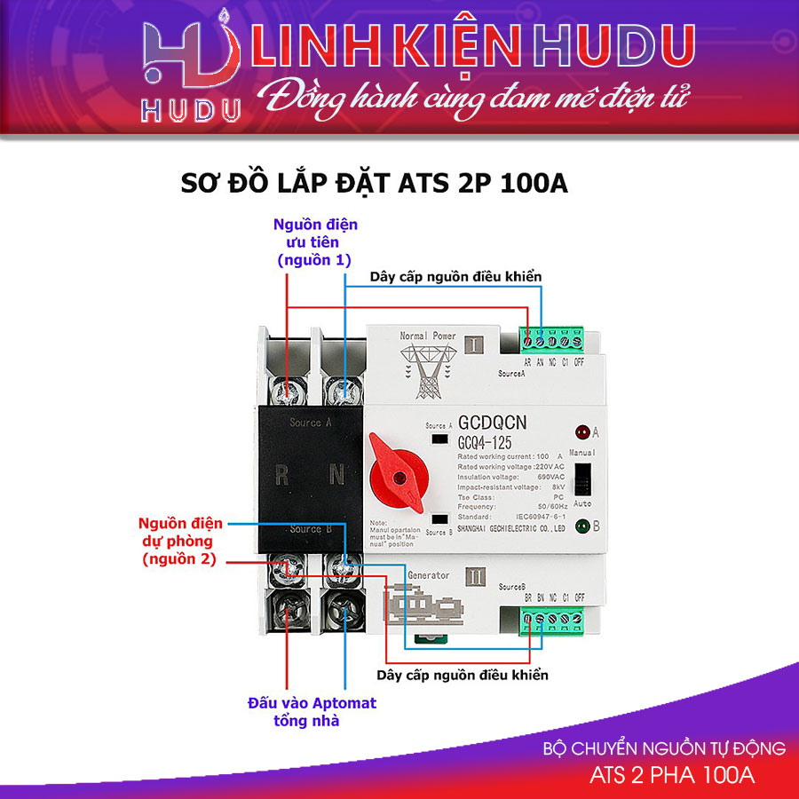 ats chuyen nguon 1 pha 100a cao cap