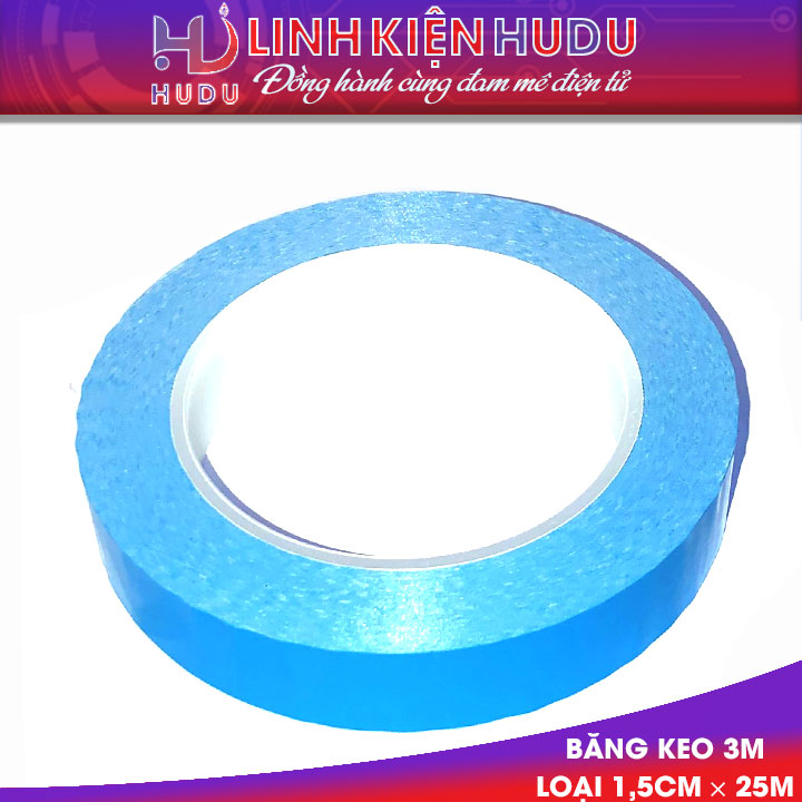 BĂNG KEO 3M LOẠI 1.5CM × 25M