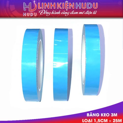 Băng keo 3M loại 1.5cm × 25m