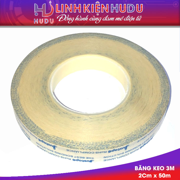 bang keo 3m loai 2cm 50m