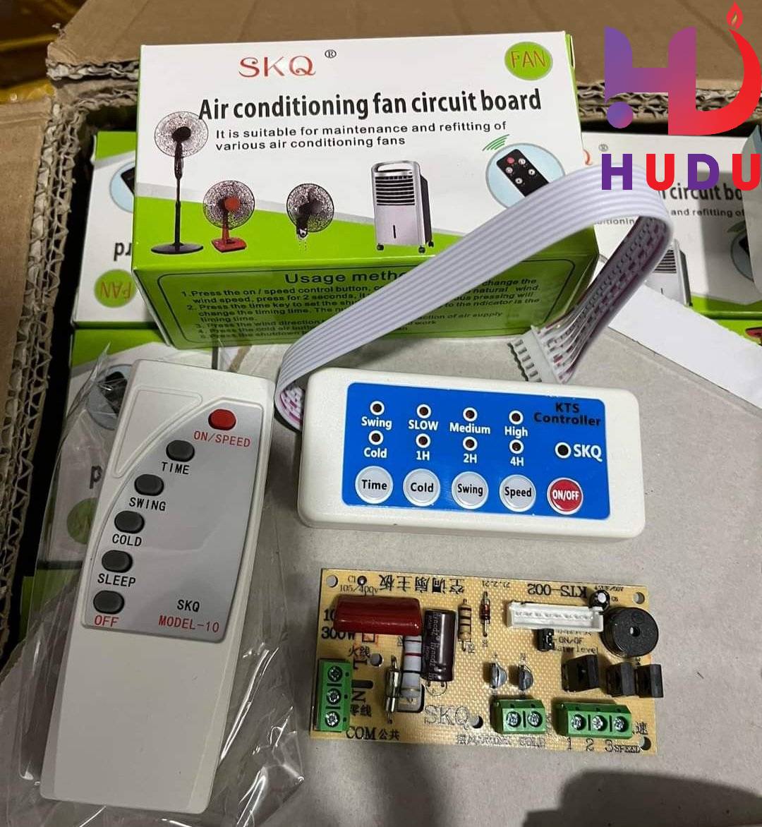 Linh kiện điện tử Hudu cung cấp bộ điều khiển quạt nước có phím bấm đảm bảo chất lượng tốt