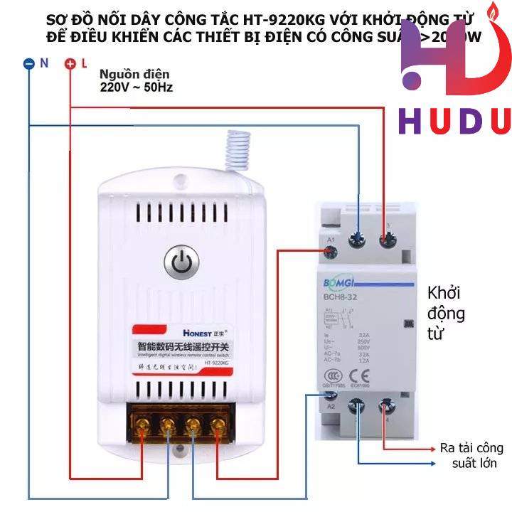 Sản phẩm bộ điều khiển từ xa Honest 1 Remote 40A