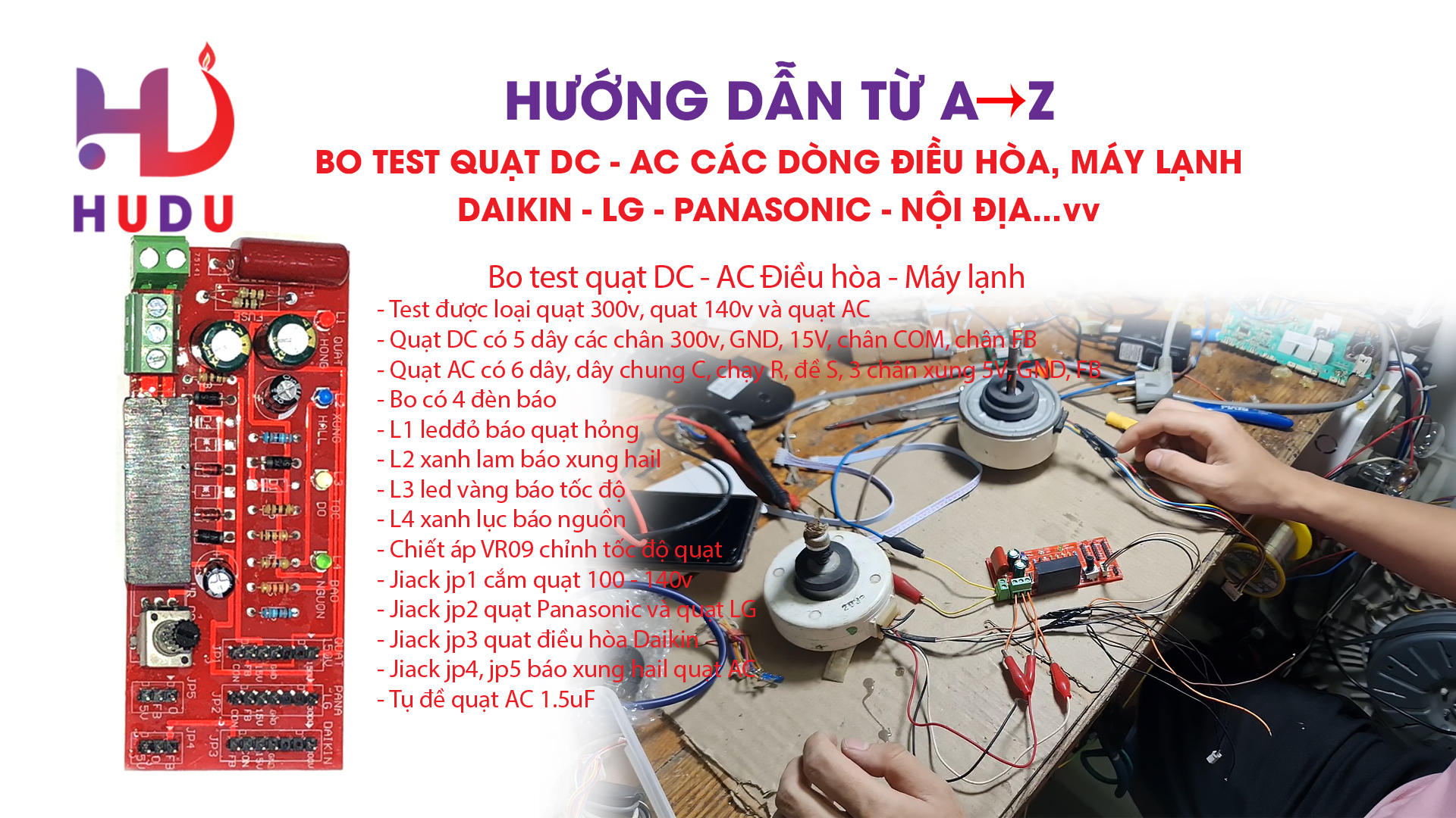 Linh kiện điện tử hudu