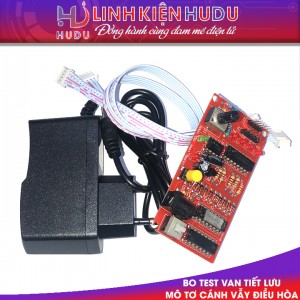 Bo test van tiết lưu và mô tơ cánh vẫy điều hòa