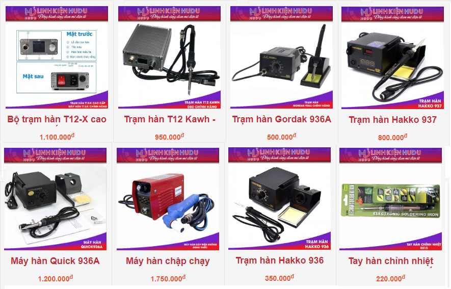 Cách khắc phục hiện tượng đầu mỏ hàn không ăn thiếc