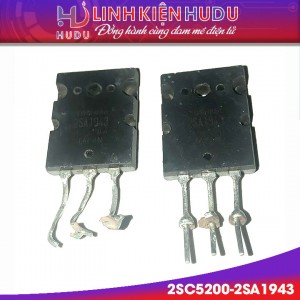 Cặp sò 2SC5200 - 2SA1943 5200 – 1943 tháo máy chân dài