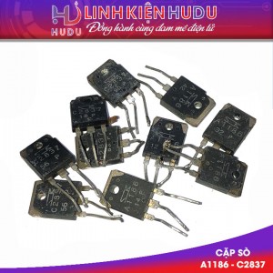 Cặp sò âm thanh Sanken 2SA1186 2SC2837 A1186 C2837 10A 150V 100W tháo máy