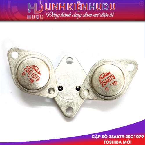Cặp sò Toshiba 2SC1079-2SA679 mới chính hãng