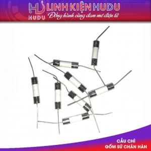 Cầu chì gốm [sứ] 5A chân hàn