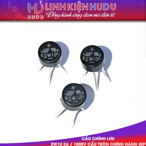 Cầu chỉnh lưu 2W10 2A / 1000V