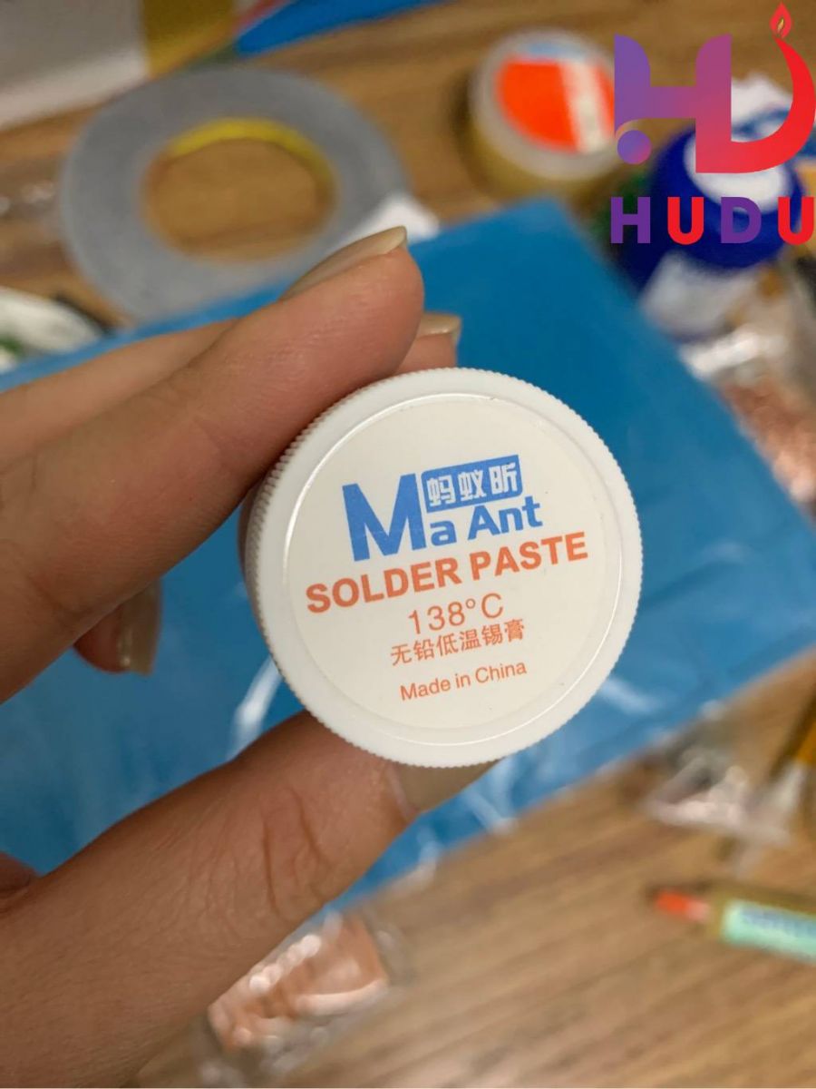Linh kiện điện tử Hudu cung cấp chì bột MaAnt loại xịn, chì đóng chân ổ cứng (nhiệt thấp 138)