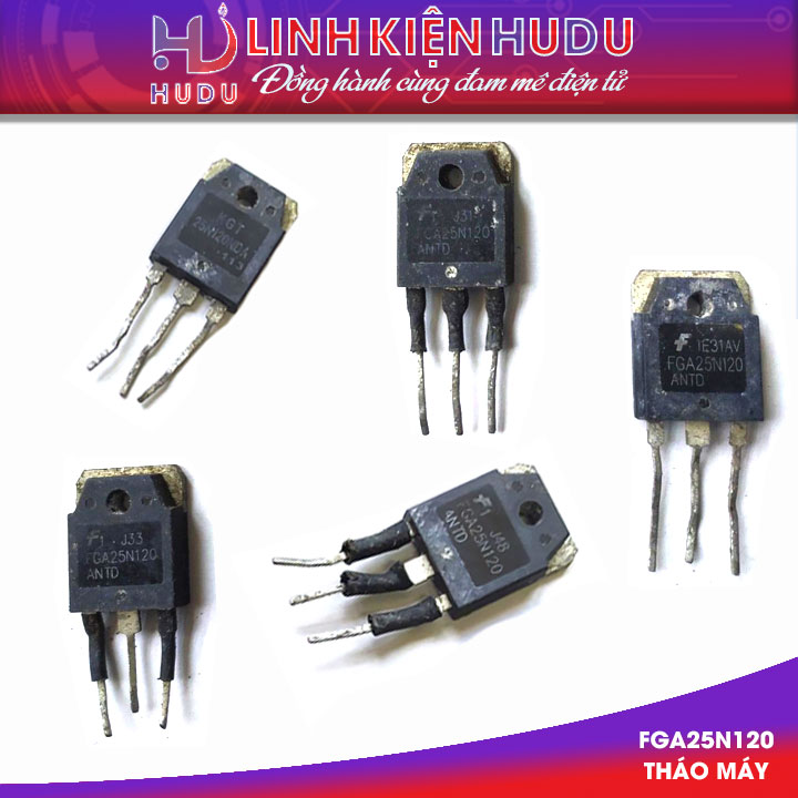 IGBT BẾP TỪ FGA25N120ANTD MỚI CHÍNH HÃNG