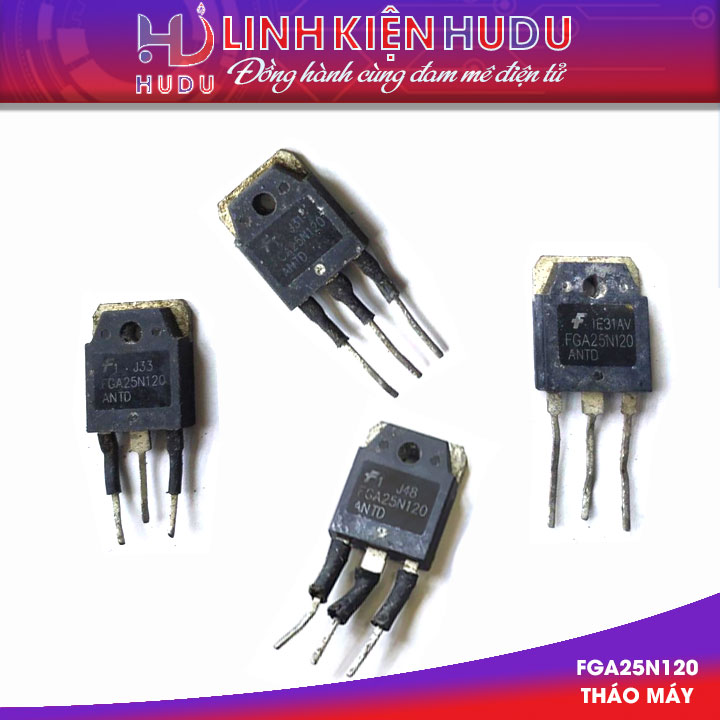 IGBT BẾP TỪ FGA25N120ANTD MỚI CHÍNH HÃNG