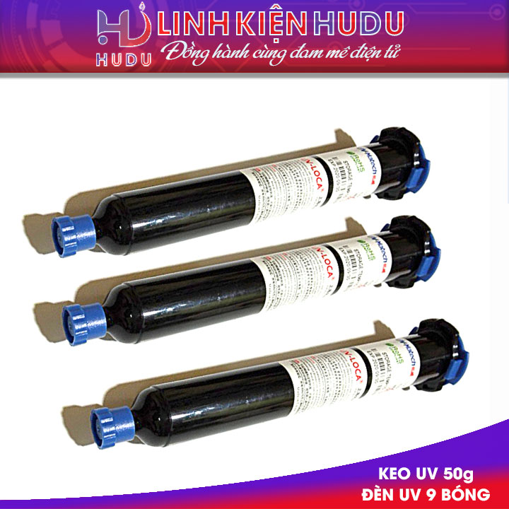 combo keo uv den uv 9 bong