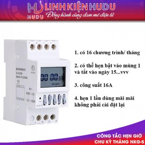 Bộ hẹn giờ tháng NKG-5