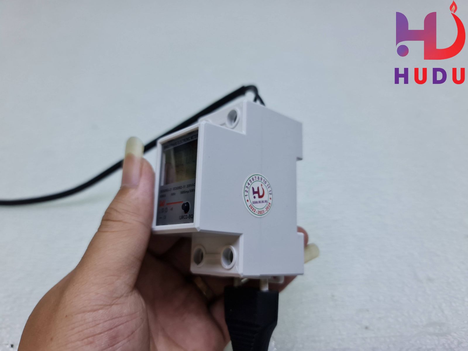 Linh kiện Hudu cung cấp công tơ điện tử 80A mẫu mới 4 thông số đảm bảo chất lượng tốt