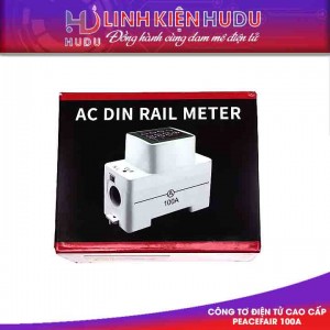 Công tơ điện tử PeaceFair 100A cao cấp