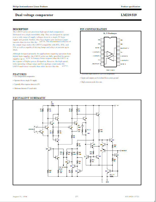 lm319n dip 14 chân cắm