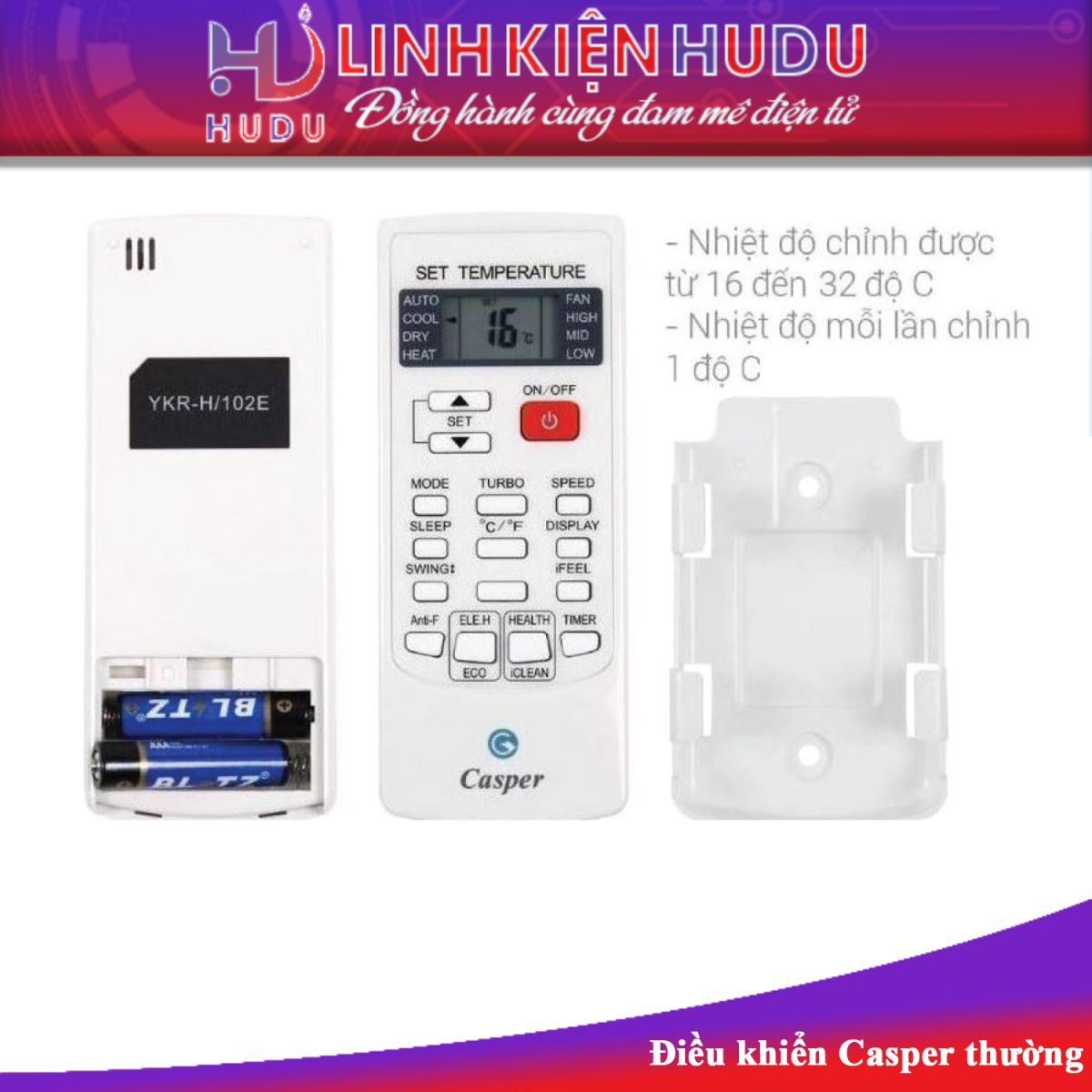 Điều khiển Casper thường