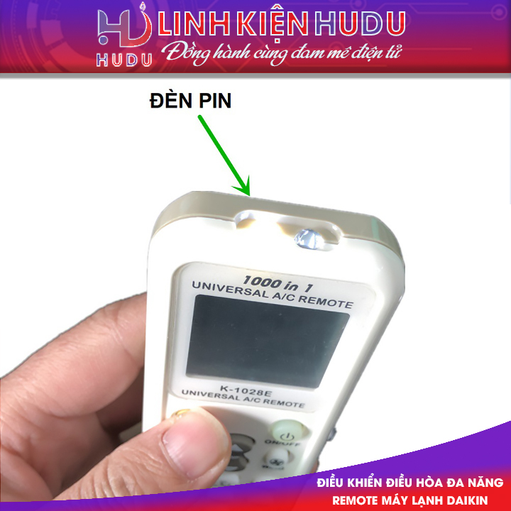 ĐIỀU KHIỂN ĐIỀU HÒA ĐA NĂNG LOẠI TỐT CHUNGHOP K-1028E