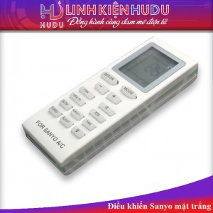 Điều khiển Sanyo mặt trắng