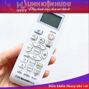 Điều khiển Sharp nhỏ vát