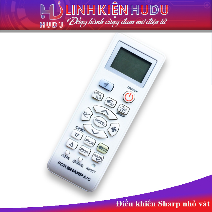 ĐIỀU KHIỂN SHARP NHỎ VÁT