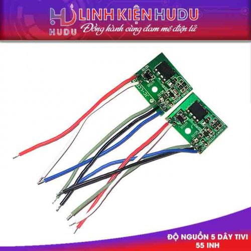 Combo 2 độ nguồn 5 dây tivi từ 55inch trở xuống