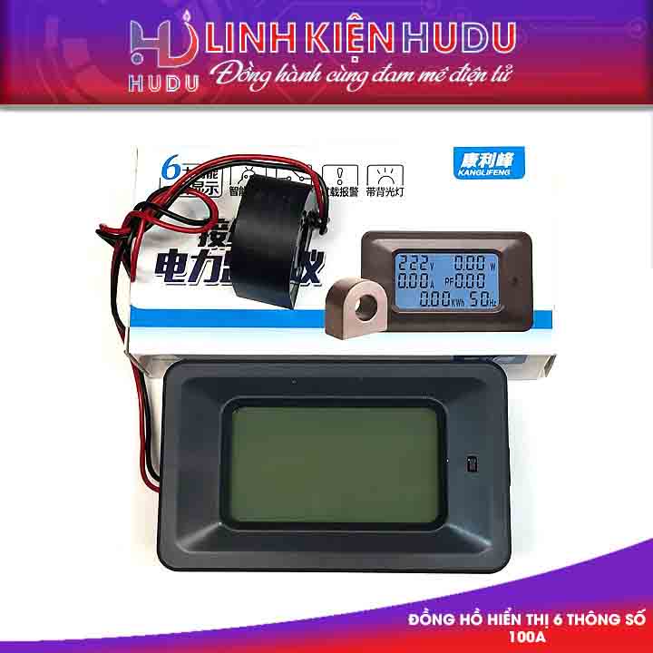 dong ho hien thi 6 thong so loai 100a