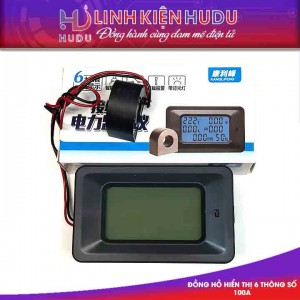 Đồng hồ hiển thị 6 thông số loại 100A