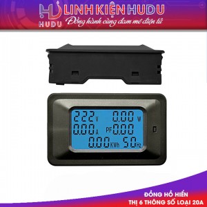 Đồng hồ hiển thị 6 thông số loại 20A