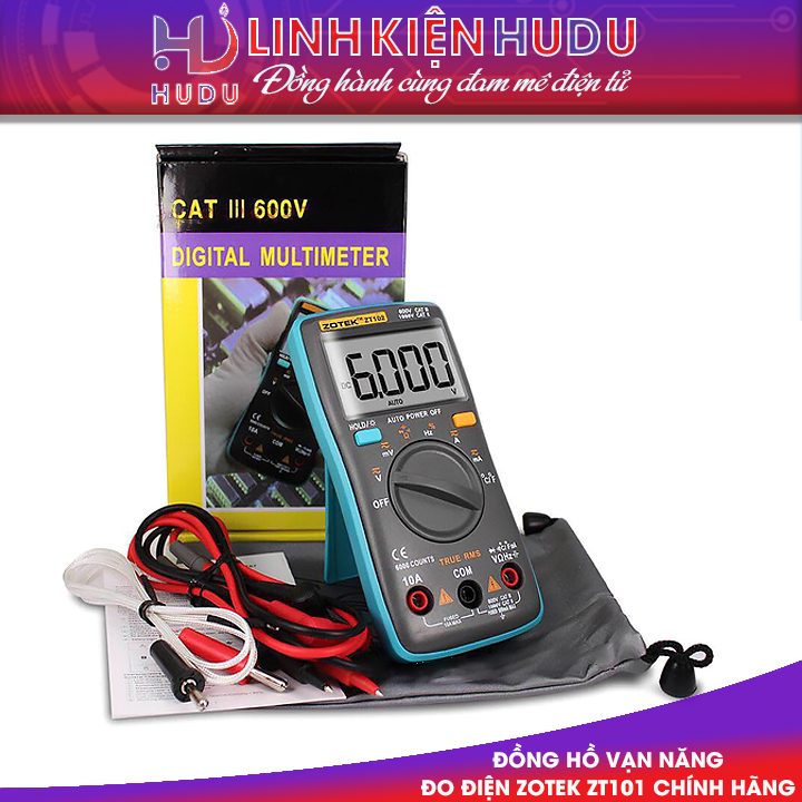 ĐỒNG HỒ VẠN NĂNG ZOTEK - ZT101 CHÍNH HÃNG