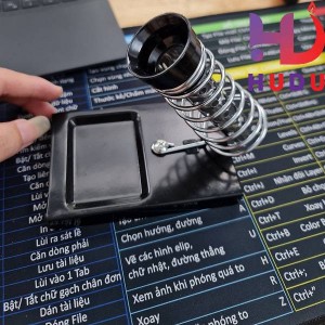 Gác mỏ hàn đế vuông có chỗ để bọt biển