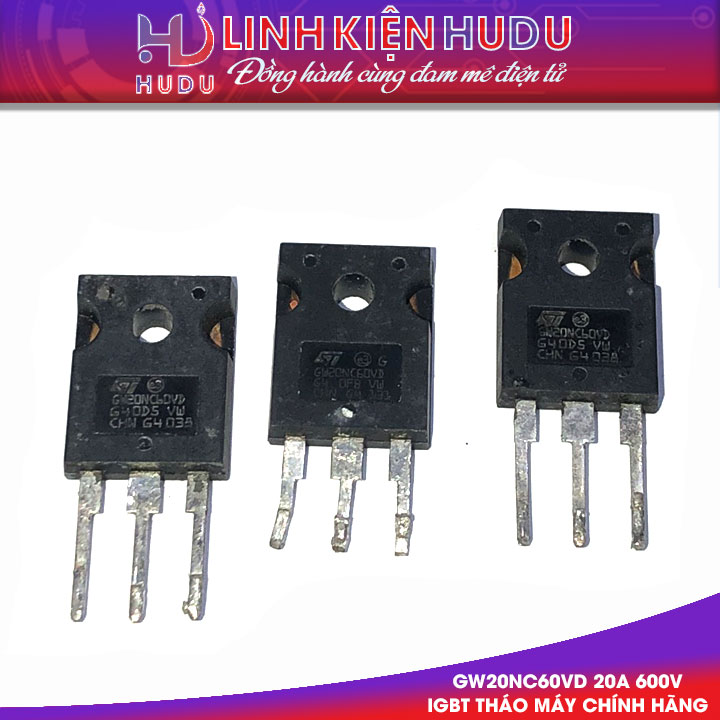 GW20NC60VD THÁO MÁY
