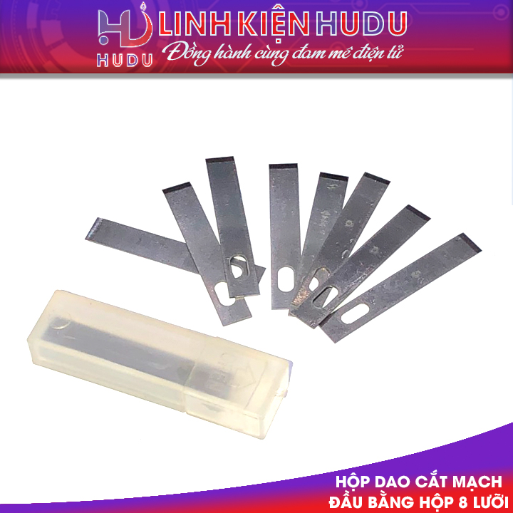 HỘP 8 LƯỠI DAO CẮT MẠCH ĐẦU BẰNG