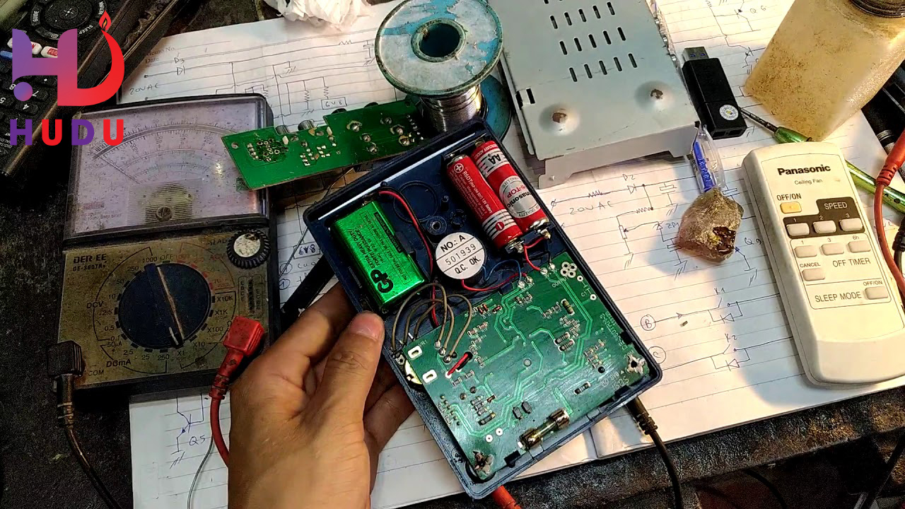 hướng dẫn chi tiết sửa đồng hồ vạn năng