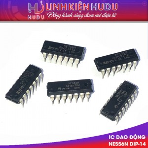 IC dao động NE556N Dip-14