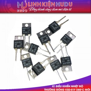IC điều khiển nhiệt độ thường đóng KSD-01F D80°C mới
