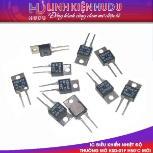 IC điều khiển nhiệt độ thường mở KSD-01F H50°C mới