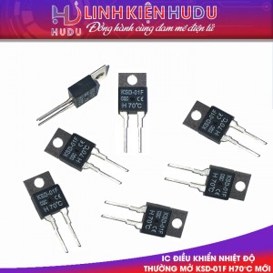 IC điều khiển nhiệt độ thường mở KSD-01F H70°C mới