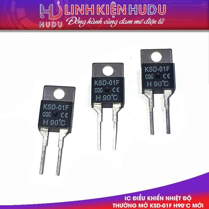 IC ĐIỀU KHIỂN NHIỆT ĐỘ THƯỜNG MỞ KSD-01F H90°C MỚI