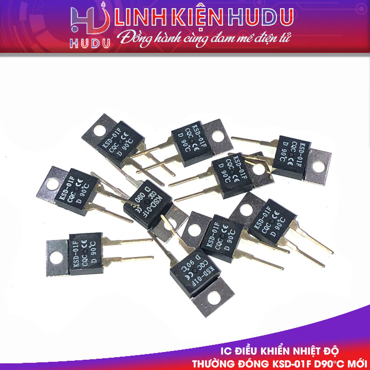 IC ĐIỀU KHIỂN NHIỆT ĐỘ THƯỜNG ĐÓNG KSD-01F D90°C MỚI